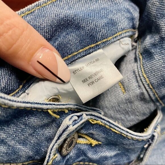 Midnight Muse Pearl Embellished Distressed Jean - Picture 6 of 7